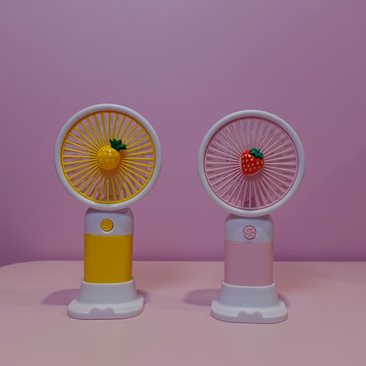 Fan with stand